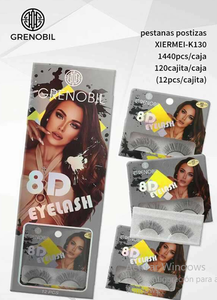 Ciglia Finte Grenobil 8D Volume Completo in Fibra Sintetica, Confezione da 1440 Pezzi - Product Image 3