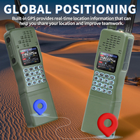 Baofeng AR-152 PRO Walkie Talkie GPS 10W Pemrograman AM/FM 1000CH Senter LED VOX Radio Dua Arah untuk Hiking Camping