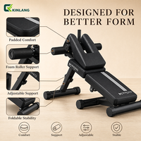 Banc de musculation pliable pour exercices abdominaux, équipement de fitness pour salle de sport, vente en gros