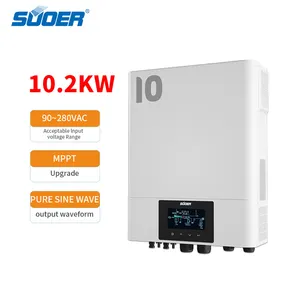 SUOER Solar System Buy For Home Mppt Spare Parts Solar Inverter Hybrid Pure Sine Wave