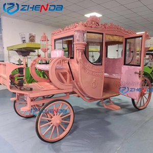 Popular Horse Carts and Carriages for Sale/ Electric Horse Drawn Carriage/Transport <b>Cars</b> Horses - Product Image 5