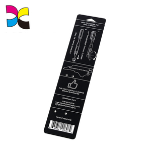 Mạnh Mẽ Tùy Chỉnh Người Ủng Hộ Thẻ Bao Bì In Ấn Với Chết Cắt Lỗ Cho Treo - Product Image 3