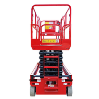 Plateforme de travail en hauteur automotrice de haute qualité conforme à la norme CE, 12 m, 300 kg, pour la construction