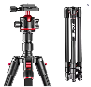 Zomei Q173 – trépied professionnel en alliage d'aluminium, monopode, support à tête sphérique, pour appareil photo reflex numérique et projecteur, photographie, statif - Product Image 1