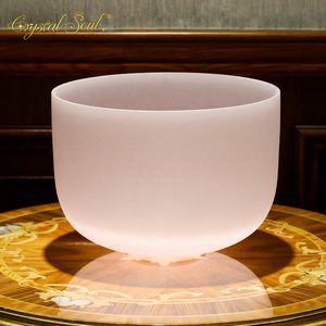 Ciotola di cristallo 12 pollici classica caramella colorata di cristallo smerigliato per la personalizzazione del produttore di meditazione Yoga - Product Image 1