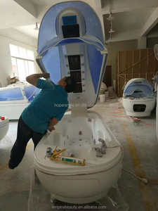 Capsule de spa d'hydrothérapie avec bain à bulles, jets d'eau massants, ozone et sauna infrarouge avec jets - Product Image 5