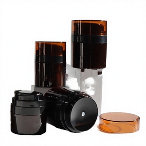 Cosmetic Container 15g-100g PP <b>Bottles</b> Airless Press <b>Pump</b> 50ml Lotions <b>Shampoo</b> Screen Printing Use Perfume Face Cream - Product Image 3