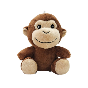 Özel yumuşak <span class=keywords><strong>Mini</strong></span> peluş orman hayvanlar anahtarlık çevre dostu pamuk anahtarlıklar küçük bebekler sevimli aslan fil dolması oyuncaklar çocuklar - Product Image 5