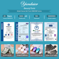 Ensemble de 6 outils de manucure, coupe-ongles et ciseaux en acier inoxydable durable, avec boîte en fer, pour usage personnel