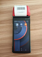 Terminal POS Genggam P2Pro P2 Pro yang Telah Direkondisi dengan Sistem Multibahasa dan Printer