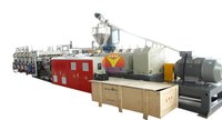 Machine de fabrication de feuilles de mousse plastique PVC WPC à haute productivité et durable en gros
