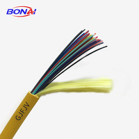 Harga Pabrik Kabel Serat Optik GJFJV 2 48 Core G.652D OM3 OM4 Dilapisi Benang Aramid yang Kuat dan Dilindungi PVC LSZH