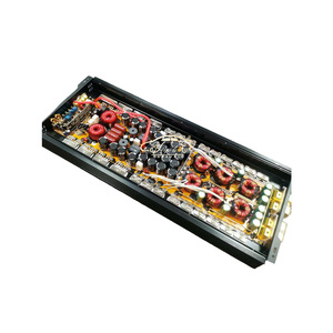 6500W Xe Khuếch Đại Công Suất 12V Hệ Thống Âm Thanh Lớp AB Xe Khuếch Đại Với Mono Kênh Crossover Kết Hợp - Product Image 3