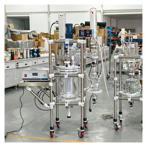 مولد صوتي بالموجات فوق الصوتية 20 لتر مفاعل كيميائي زجاجي - Product Image 2