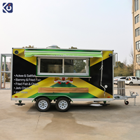 CAMPTRL, Carrito de Comida Móvil Económico, el Más Vendido, Carrito de Comida Pequeño Personalizado, Fabricante de Cocinas Móviles, Carrito de Snacks y Helados