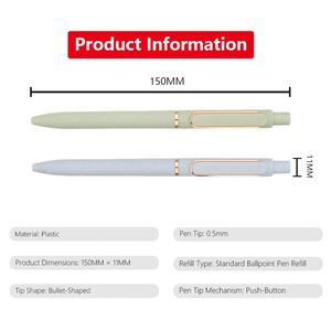 Bolígrafos de Gel de 0.5mm con Colores Macaron, Lindos y Personalizados con Logotipo, Juego de 5 Piezas, Bolígrafos de Gel Creativos con Diseño de Caramelo, Venta al Por Mayor - Product Image 2