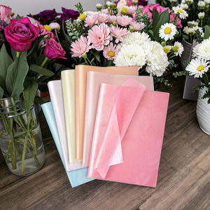 Rotolo di Carta da Imballaggio per Fiori Impermeabile per Artigianato Fai-da-Te, Personalizzabile con Logo, per Confezioni Regalo e Decorazioni Floreali - Product Image 2