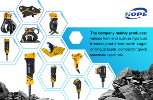 HOPE - Garra Hidráulica Giratoria para Excavadora, para Demolición de Edificios de 5 a 28 Toneladas - Product Image 6