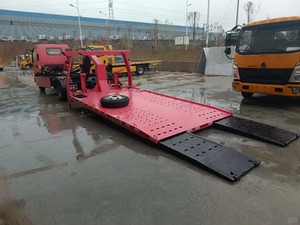 Isuzuu Camión de barrera de fondo plano Precio barato Camiones de rescate Vehículo Wrecker - Product Image 4