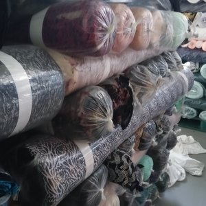 Lote de tejidos de encaje, buena calidad, al mejor precio, muchos Raschel de Corea - Product Image 1