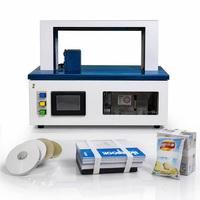 Machine automatique de cerclage de cartons à haute vitesse pour bandes de papier, certifiée CE ISO