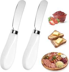 Spatule de cuisine en acier inoxydable, mini-couteau à beurre, couteau à fromage - Product Image 1