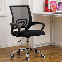Chaise de bureau ergonomique pivotante en maille, économique, pour direction, vente en gros directe d'usine