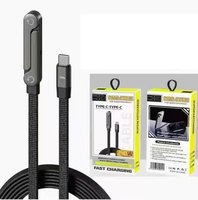 Kabel USB Ironstone 1m Berkualitas Tinggi 6A Pengisian Cepat Kabel Data Micro/IP/Tipe-C Pengisian Cepat untuk Samsung