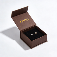 Boîte cadeau en papier de luxe, boîte rigide en carton en forme de livre, boîte à bijoux, boîte à bagues midi, boîte à montres, boîte à broches magnétique avec fermeture magnétique