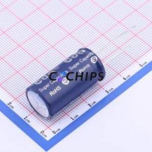 Supercondensador CXHP2R7306R-TW 2.7V30F, Componente de Montaje Superficial (THT), P=7.5mm, Condensador 30F 20% 2.7V 70uA@72hrs - Product Image 2