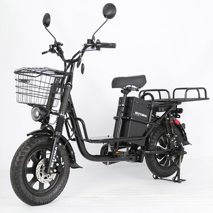 จักรยานไฟฟ้าส่งของ Factory Delivery Monster 16/3.0 ยางอ้วน 800W 1000W สำหรับส่งอาหาร จักรยานไฮบริดไฟฟ้า 21Ah 30Ah - Product Image 2