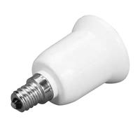 Adaptateur de douille E27 vers E14 B22, style à vis, base de lampe en plastique avec prise en cuivre, type de base GU10, supports et bases de lampe