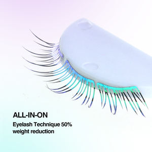 Extensions de cils DIY 2025, dernières nouveautés, cils en grappe laser, vente en gros, logo personnalisé, marque privée, bande en coton noir imperméable, PET - Product Image 5