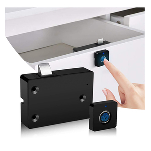 Smart File Cabinet Locker Lock Biometric Keyless Wooden Box Safety Furniture Drawer Fingerprint Locks for Home and Office