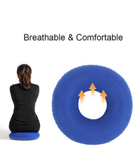 Cuscino ad anello gonfiabile sedia <span class=keywords><strong>da</strong></span> 18 pollici sedia <span class=keywords><strong>da</strong></span> ufficio sedia a rotelle rotonda cuscino portatile cuscino a <span class=keywords><strong>ciambella</strong></span> - Product Image 4