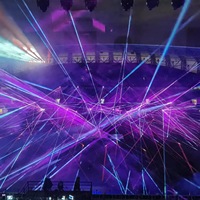 Láser de Alta Luminosidad IP65 a Todo Color con Tarjeta SD, Control DMX, Luz Láser para DJ, Teatro, Discoteca, Boda, Fiesta, Eventos