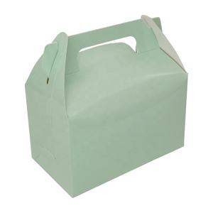 Fabrik lieferant Hohe weiße Bäckerei Pappkarton in <span class=keywords><strong>2</strong></span> Größen 10x10x12 & 12x12x14 Kuchen behälter mit Griff für Kuchen - Product Image 6