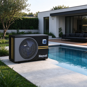 Pompe à chaleur pour piscine extérieure, chauffe-eau à air comprimé, réfrigérant R290, vente en gros pour les piscines commerciales et les jardins. - Product Image 5