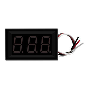 แผง DC4.5-30V LED 0.56นิ้วจอแสดงผลดิจิตอลสามจอสีแดง<span class=keywords><strong>3</strong></span>สายเครื่องวัดแรงดันไฟฟ้ากระแสตรงโวลต์มิเตอร์ .... - Product Image 1