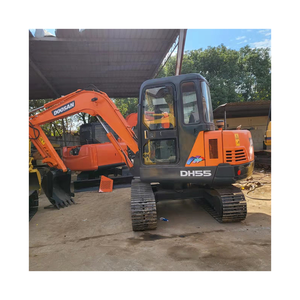 Excavadora Doosan Daewoo DH55 DH60 de 6 toneladas de segunda mano, máquina excavadora Doosan DH60 DH55 DX65 DX75, original de Corea, a la venta - Product Image 5