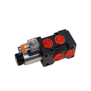 Válvula Solenoide Divisora Hidráulica de 6 Puertos HSV6-A-1-24DL, 13 GPM, 12V/24V DC |   Fabricante Directo de Fábrica - Product Image 1