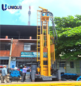 Plataforma de pozo de agua portátil montada en camión de 400m Máquina de perforación de pozo de 300m Cojinete de motor de bomba de lodo para perforación de minas de construcción - Product Image 4