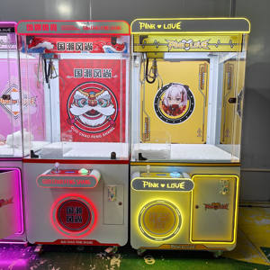 Großhandel Zenewood Mega Mini Klauen kran Maschine Plüschtiere 1 Jahr Garantie Münz zahlungs option Kostenloses Spiel für Geschäfte anpassbar - Product Image 4