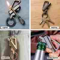 Porte-clés portable Baiyuheng pour usage quotidien, porte-clés d'exposition, commande d'essai
