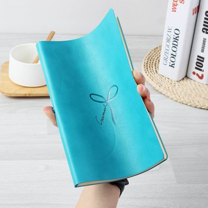 A5 Màu Xanh Lá Cây PU Du Lịch Máy Tính Xách Tay Với Ban Nhạc Đàn Hồi - Product Image 6