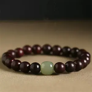 Pulseras <span class=keywords><strong>de</strong></span> Pareja <span class=keywords><strong>de</strong></span> Madera <span class=keywords><strong>de</strong></span> Sándalo Rojo Lobular Natural <span class=keywords><strong>de</strong></span> 8 mm, Pulsera <span class=keywords><strong>de</strong></span> Regalo con Cuentas <span class=keywords><strong>de</strong></span> <span class=keywords><strong>Jade</strong></span> Hetian <span class=keywords><strong>de</strong></span> <span class=keywords><strong>Piedra</strong></span> Natural Negra para Mujer, Dropshipping - Product Image 1