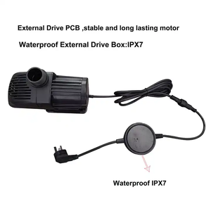 Pompes à eau AC Pompe à eau submersible pour aquarium Pompe à filtre de circulation d'eau pour aquarium Accessoires matériels d'étang - Product Image 2