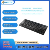 Clavier sans fil ergonomique ultra-fin 2026 pour tablette externe, iPad, ordinateur portable et utilisation sur ordinateur de bureau