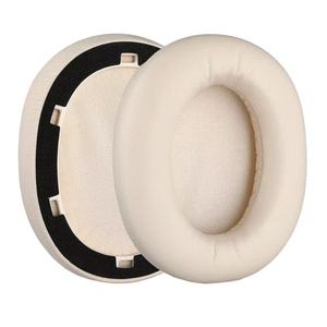 For Havit H655BT ANC Replacement Ear <b>Cushion</b> Ear <b>Pads</b> Premium Protein Leather High Density Noise Cancelling Sponge Ear Covers - Product Image 4