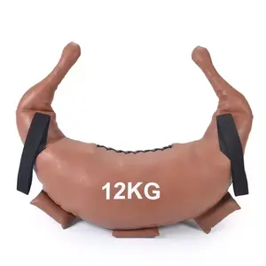 Trọng lượng nâng Bulgarian Túi điện PU da tập thể dục đấm bốc đào tạo đấm Túi sức mạnh tập thể dục bao cát